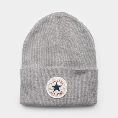 Converse Chuck Taylor All Star Patch Beanie / Vintage Heather Grey