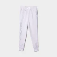 Under Armour Junior Girls’ Rival Fleece Joggers Cool Pink / White