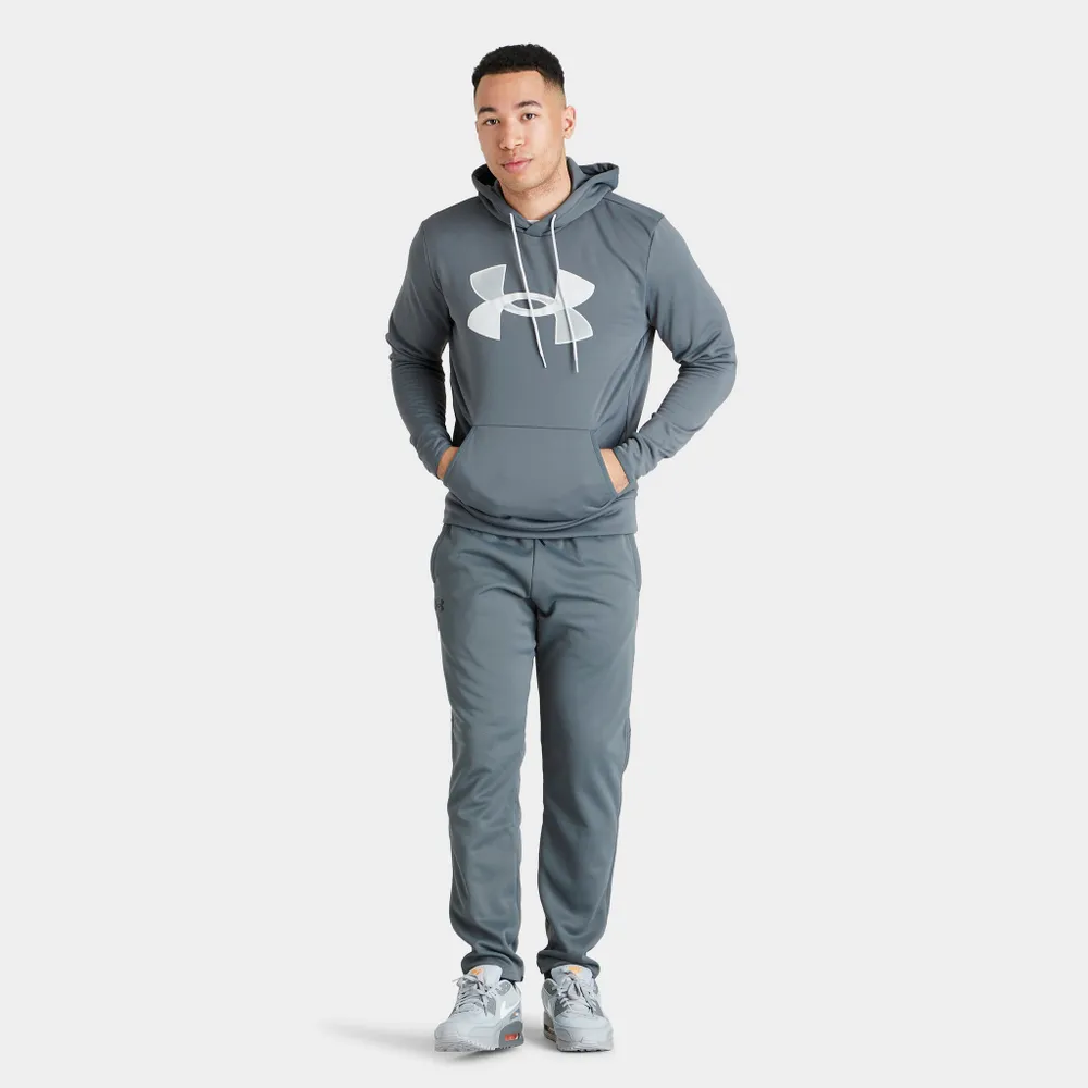 Under Armour Fleece Big Logo Pullover Hoodie Pitch Gray / Halo