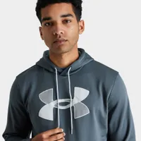 Under Armour Fleece Big Logo Pullover Hoodie Pitch Gray / Halo