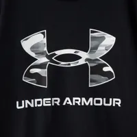 Under Armour Junior Girls' Sportstyle Graphic T-shirt Black / White