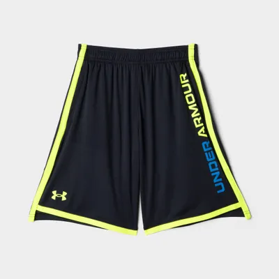 Under Armour Junior Boys’ Stun 3.0 Shorts Black / High-Vis Yellow