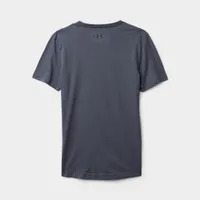 Under Armour Junior Boys' Sportstyle Logo T-shirt Pitch Grey / Black