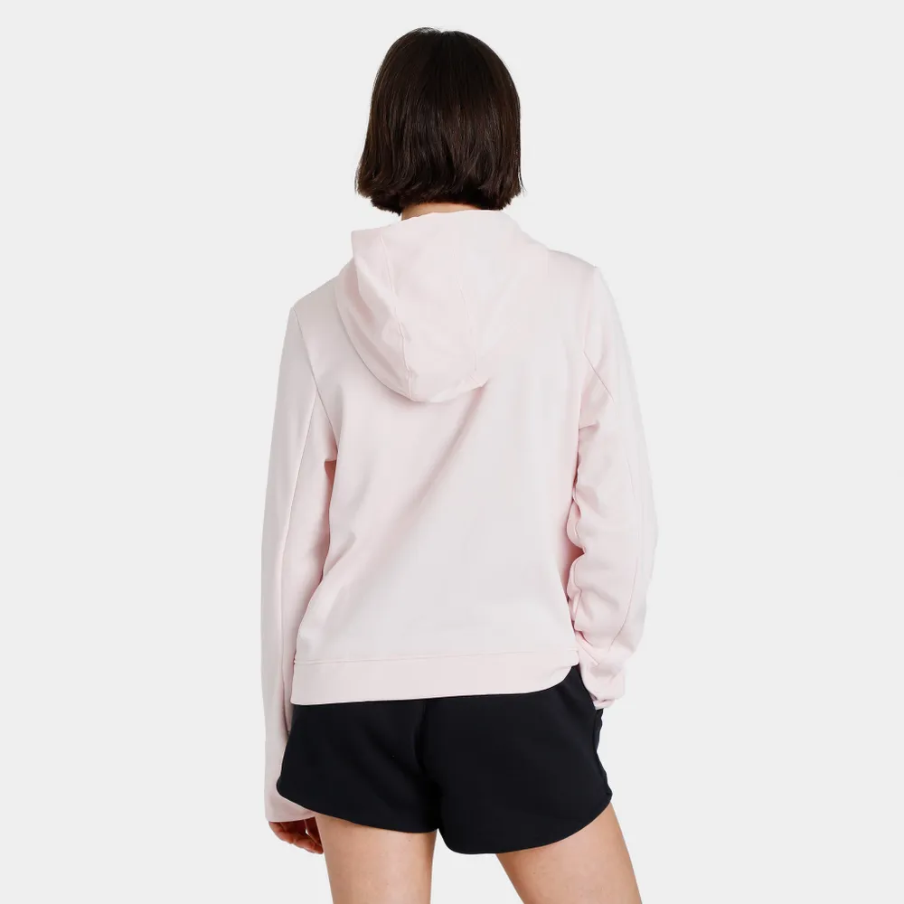 Under Armour Women’s Mixed Media Half Zip Hoodie / Pink