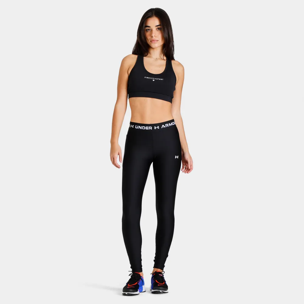 Under Armour Women’s HeatGear Branded Tights Black / White