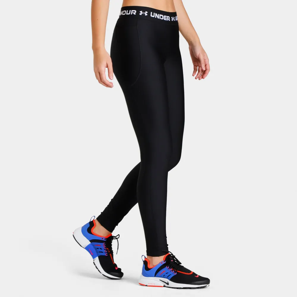 Under Armour Women’s HeatGear Branded Tights Black / White