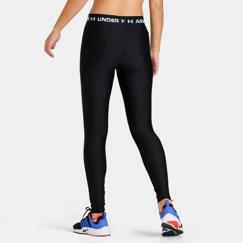 Under Armour Women’s HeatGear Branded Tights Black / White