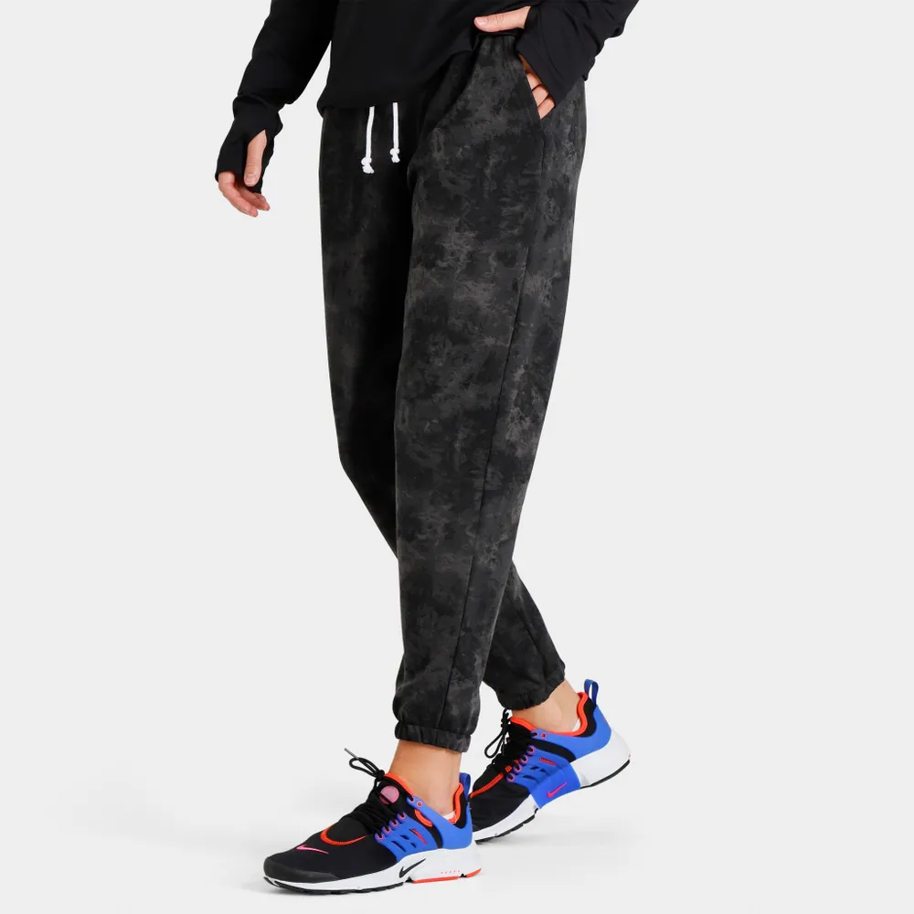 Under Armour Women’s Rival Terry Printed Joggers Black / White