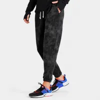 Under Armour Women’s Rival Terry Printed Joggers Black / White