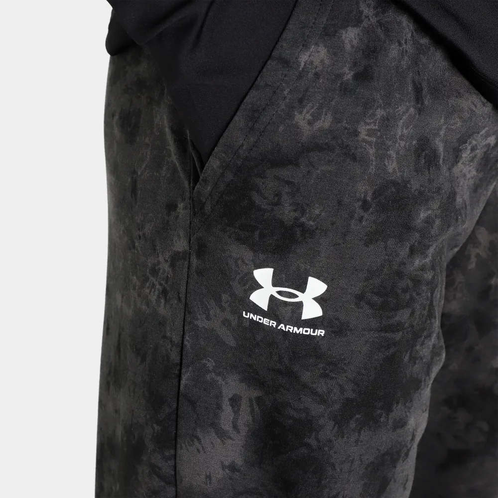 Under Armour Women’s Rival Terry Printed Joggers Black / White