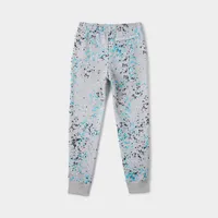 Under Armour Junior Boys’ Rival Fleece Printed Joggers Tin / Onyx White