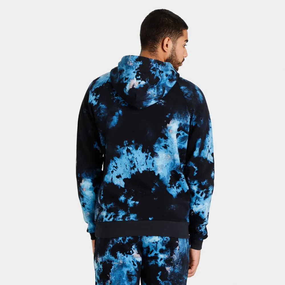 Under Armour Rival Fleece Hyper Dye Pullover Hoodie Capri / Onyx White