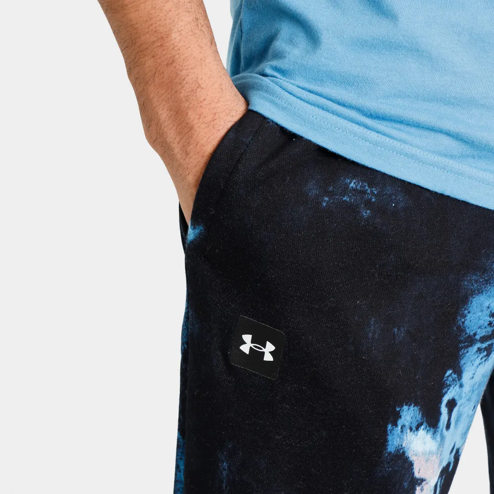 Under Armour Rival Fleece Hyper Dye Joggers Capri / Onyx White