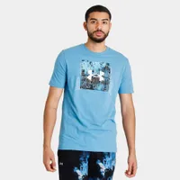 Under Armour Branded Box Print Fill T-shirt Chicago Blue / White