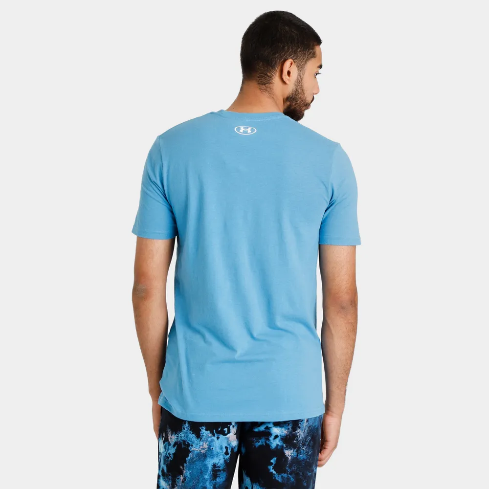 Under Armour Branded Box Print Fill T-shirt Chicago Blue / White