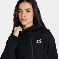 Under Armour Women’s Rival Fleece Pullover Hoodie Black / White