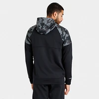 Under Armour Fleece Full Zip Printed Hoodie Black / Pitch Gray