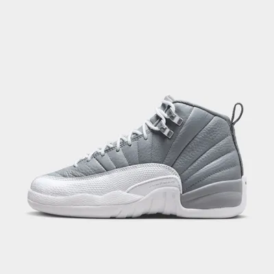 Jordan 12 Retro GS Stealth / White - Cool Grey