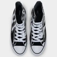 Converse Chuck Taylor All Star Hybrid Camo Wordmark Hi White / Black - Dolphin