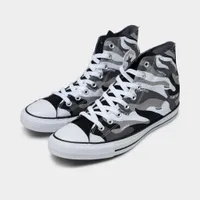 Converse Chuck Taylor All Star Hybrid Camo Wordmark Hi White / Black - Dolphin