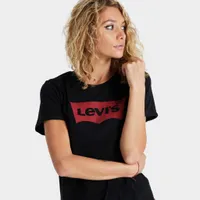 Levi's Women's The Perfect T-shirt / Core Housemark Black