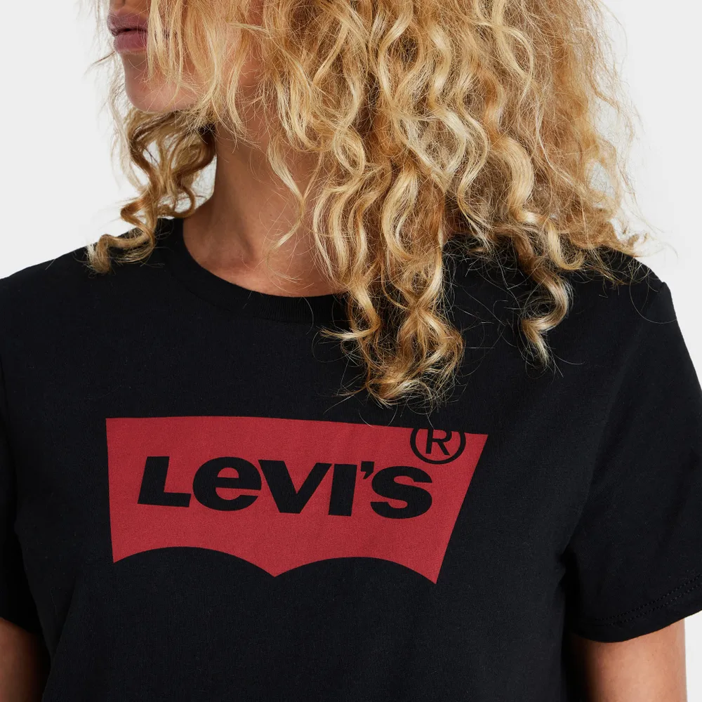 Levi's Women's The Perfect T-shirt / Core Housemark Black