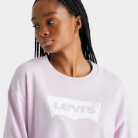 Levi's Women's Graphic Standard Crewneck / Winsome Orchid