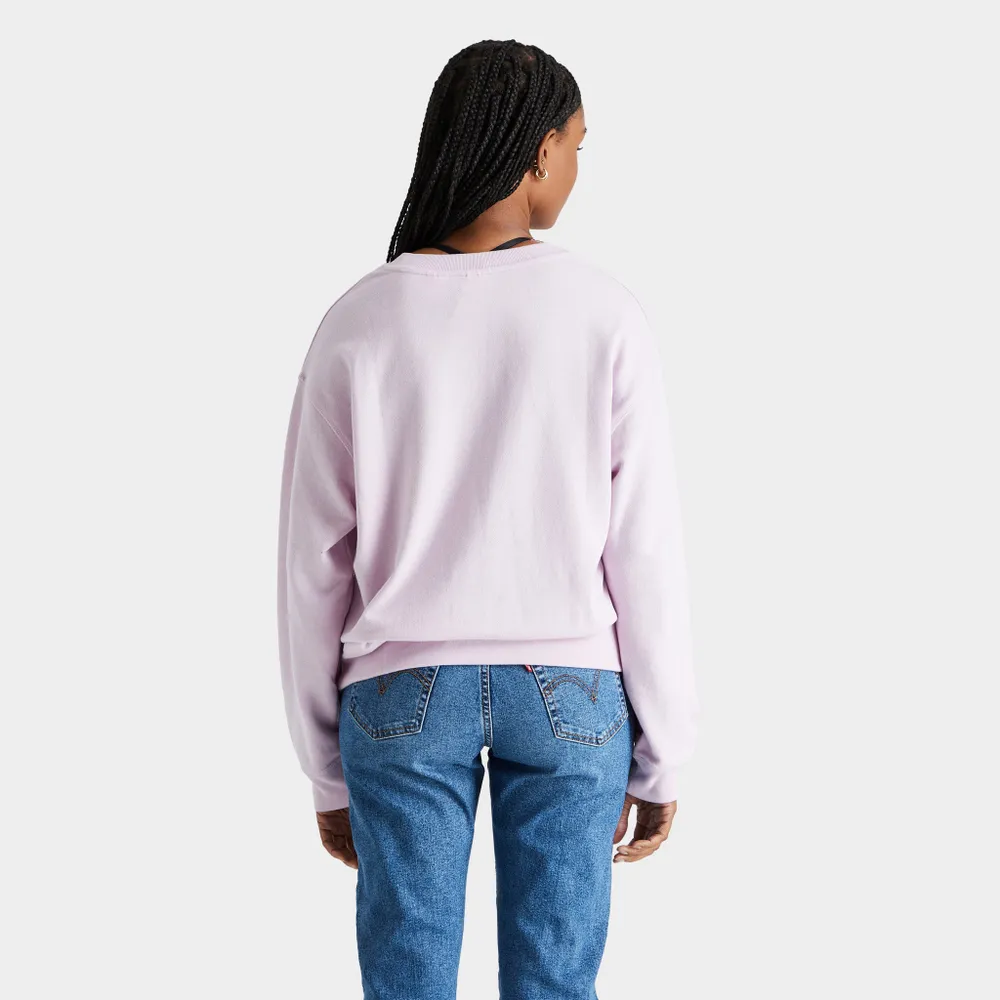 Levi's Women's Graphic Standard Crewneck / Winsome Orchid