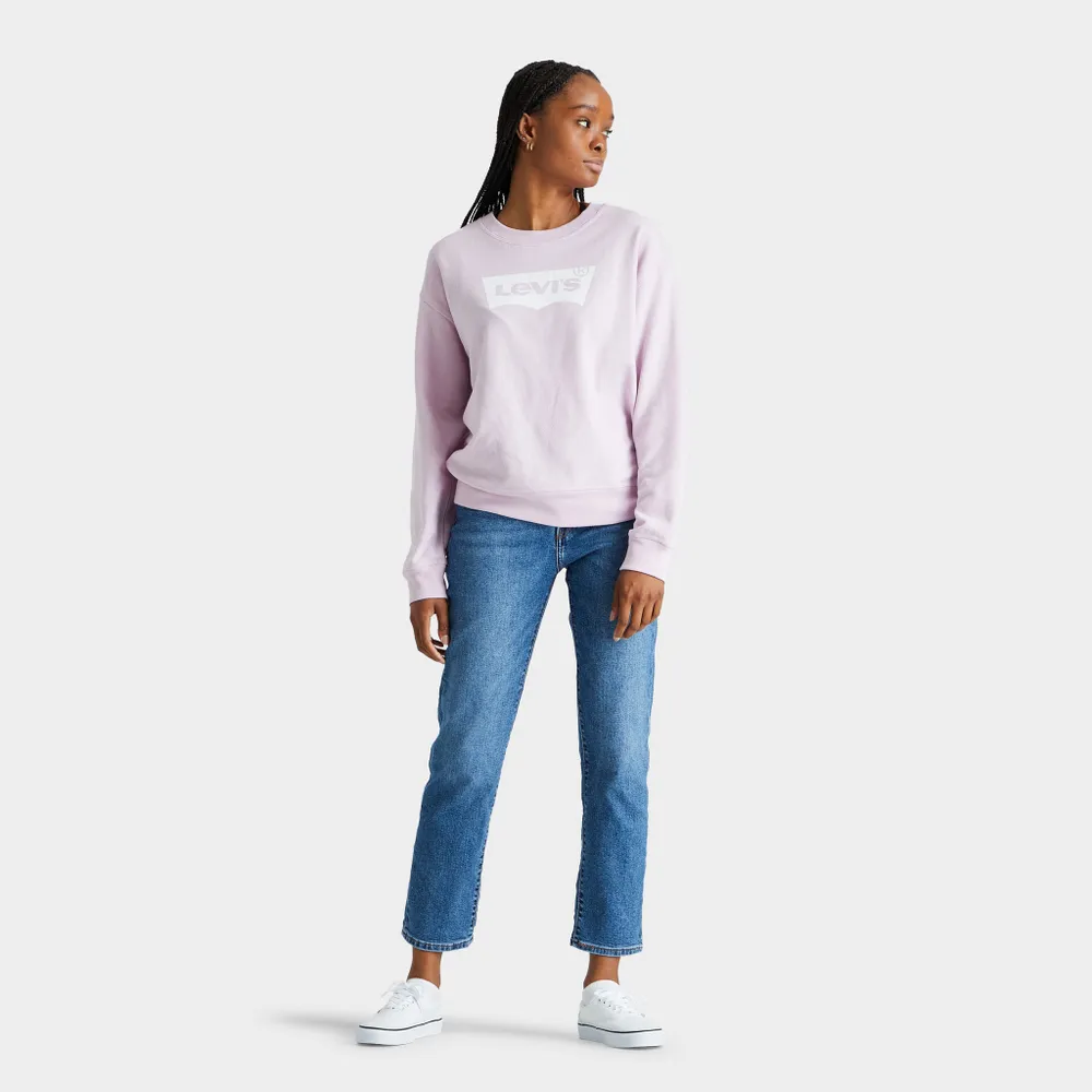 Levi's Women's Graphic Standard Crewneck / Winsome Orchid