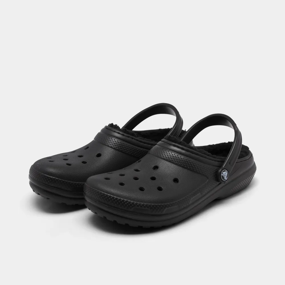 Crocs Children's Classic Lined Clog / Black