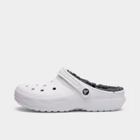 Crocs Women's Classic Lined Clog White / Grey