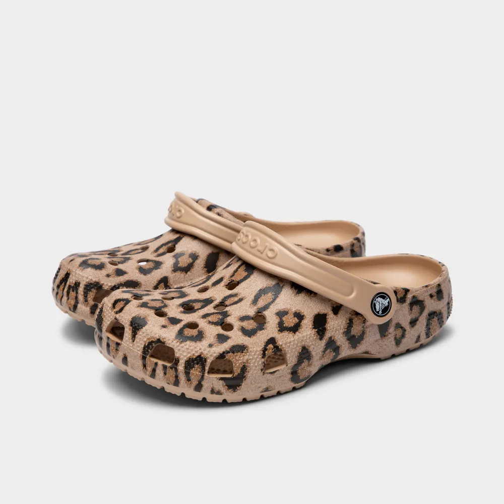 Crocs Women’s Classic Printed Clog Leopard / Gold