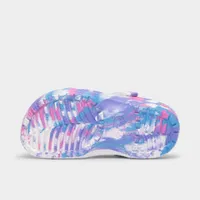 Crocs Children's Classic Marbled Clog White / Pink