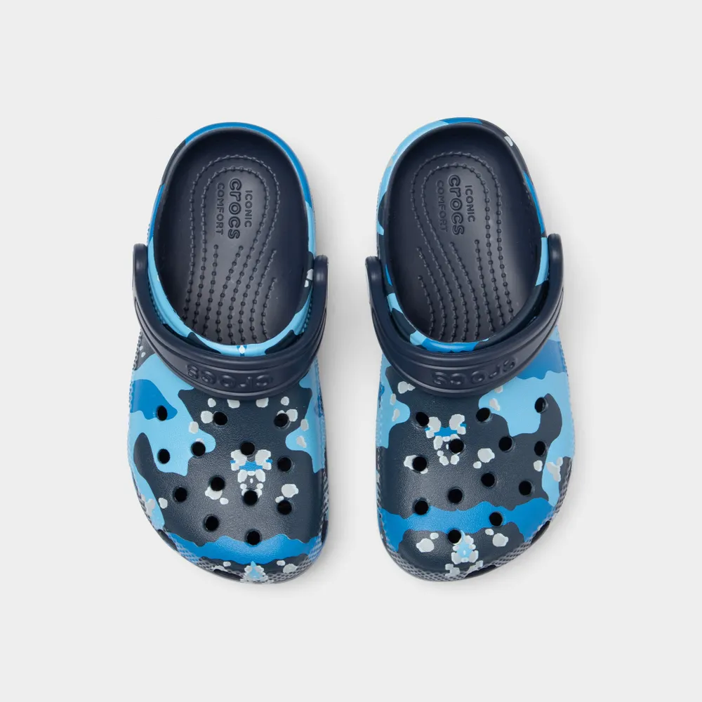 Crocs Children�s Classic Camo Clog / Navy