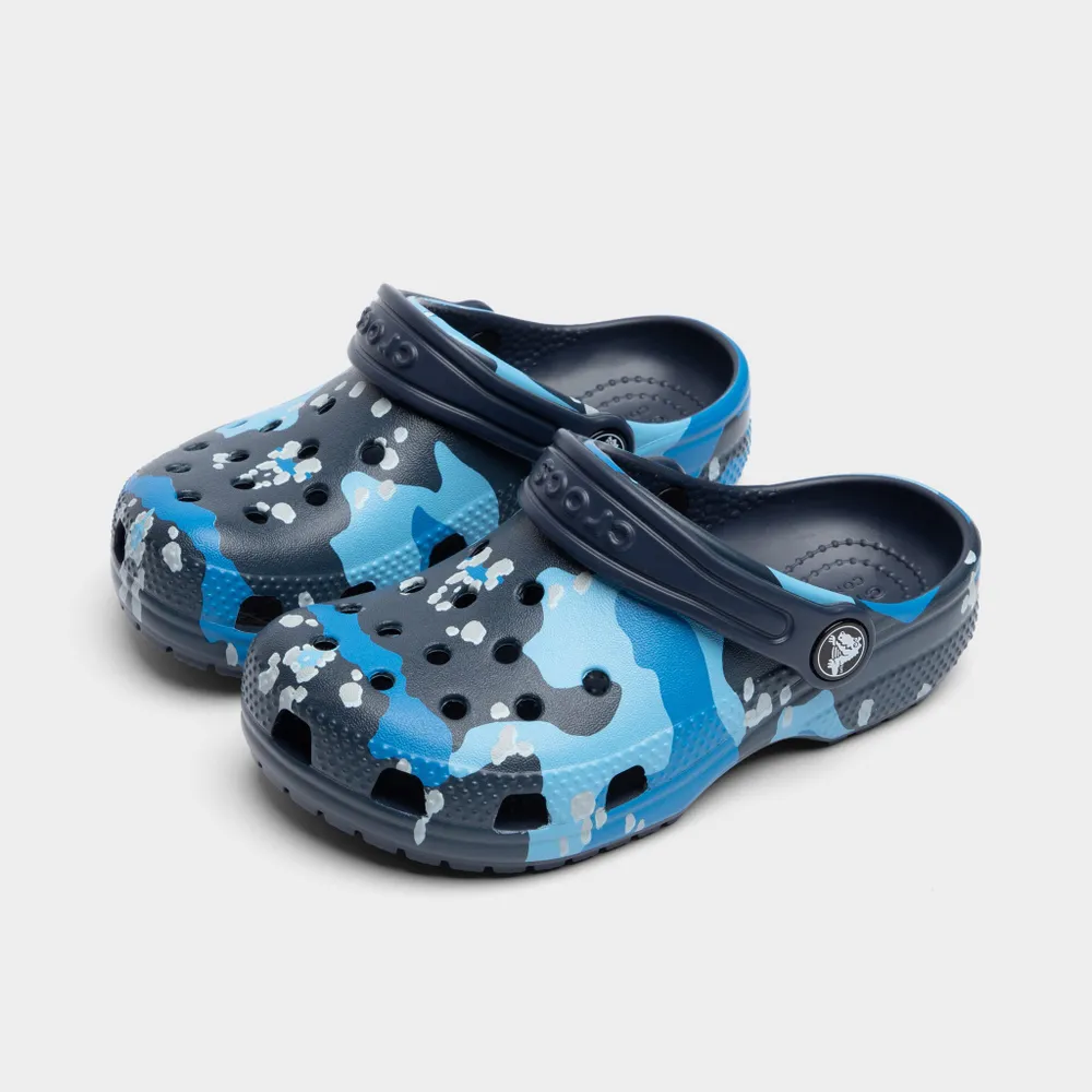 Crocs Children�s Classic Camo Clog / Navy