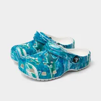 Crocs Children's Classic Pool Party Clog Shark / Ocean