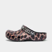 Crocs Women’s Classic Animal Remix Clog Black / Multi