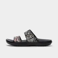 Crocs Women’s Classic Animal Remix Sandal Black / Multi