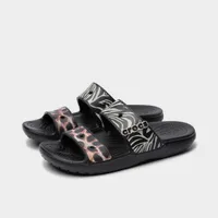 Crocs Women’s Classic Animal Remix Sandal Black / Multi