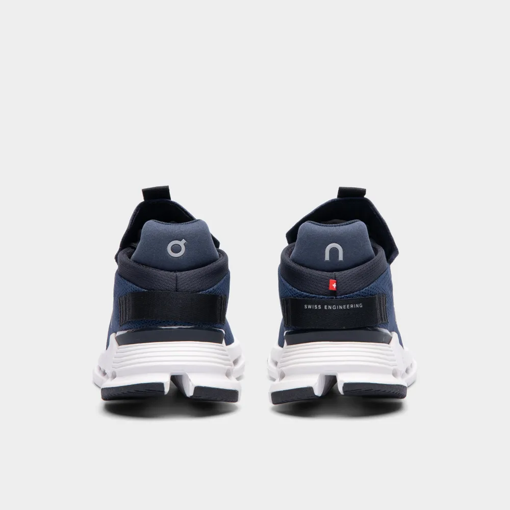 On Women’s Cloudnova Navy / White