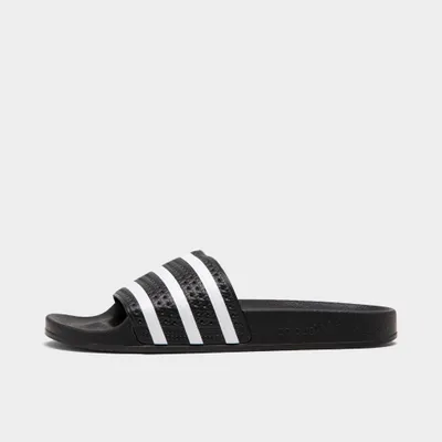 adidas Originals Adilette Slides Core Black / White