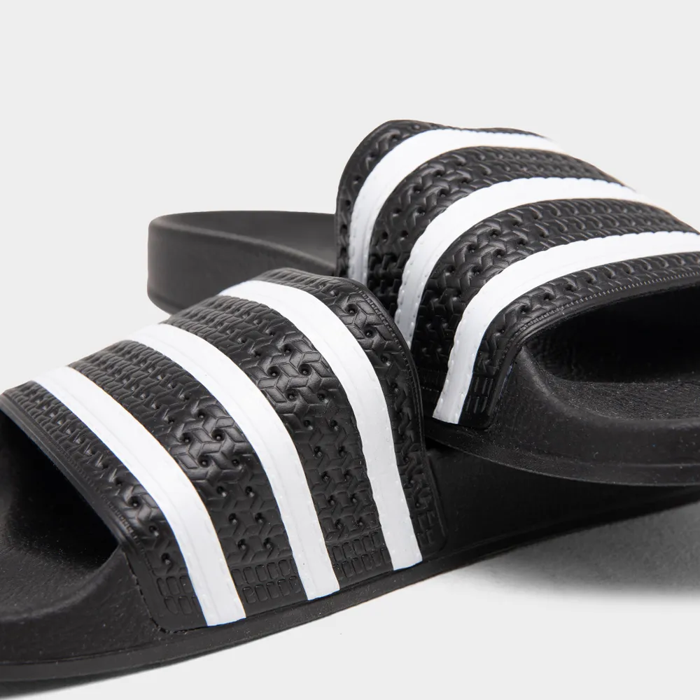 adidas Originals Adilette Slides Core Black / White