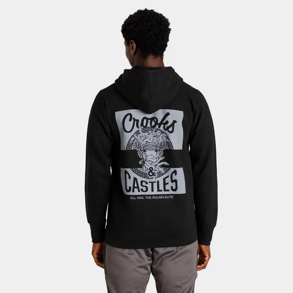 Crooks & Castles Tonal Mad Klepto Pullover Hoodie / Black