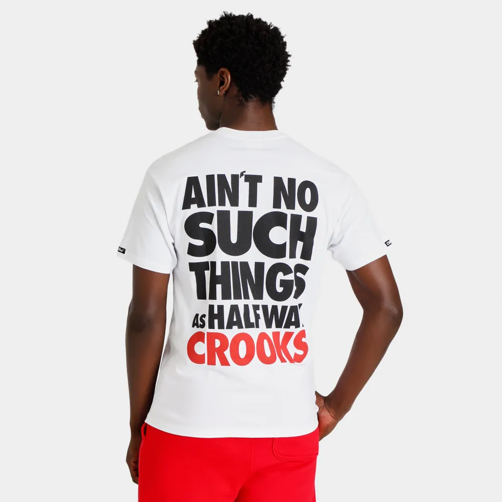 Crooks & Castles Ain’t No Such Thing T-shirt / White