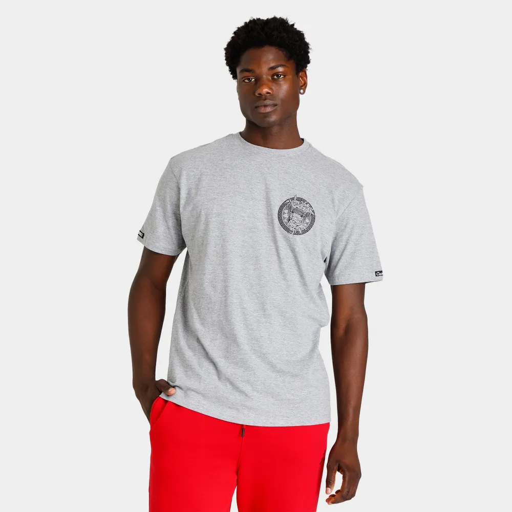 Crooks & Castles Tonal Mad T-shirt / Heather Grey