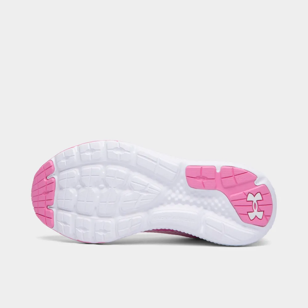 Under Armour Junior Girls’ Charged Rouge 3 Pink / White