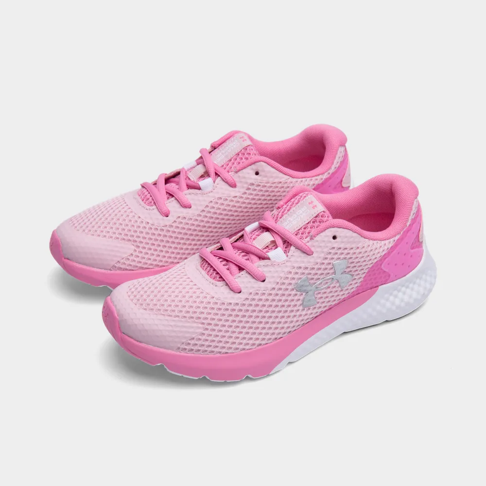 Under Armour Junior Girls’ Charged Rouge 3 Pink / White