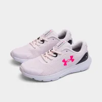 Under Armour Junior Girls’ Surge 3 Pink Note / White