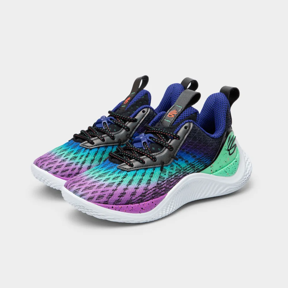 Under Armour Junior Boys’ Curry Flow 10 Purple Panic / Antifreeze