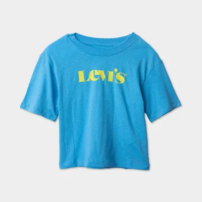 Levi's Boys' High-Rise T-shirt / Ronnie Blue